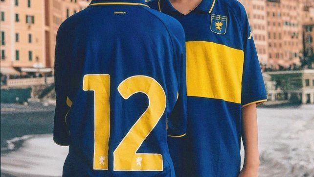 Genoa lanzó su camiseta homenaje para Boca Juniors.