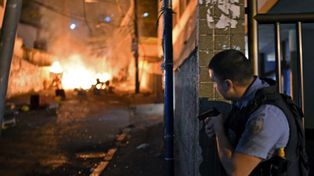 Violencia en Copacabana tras la muerte de un habitante de una favela de Río de Janeiro