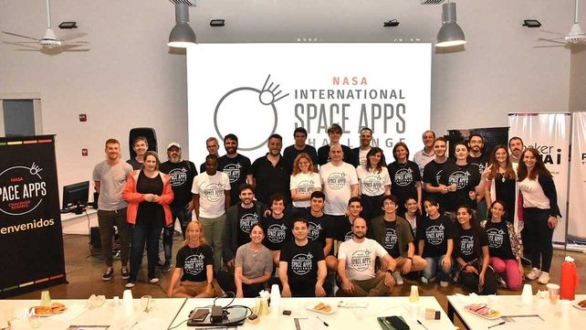Participantes rosarinos del Space Apps Challenge