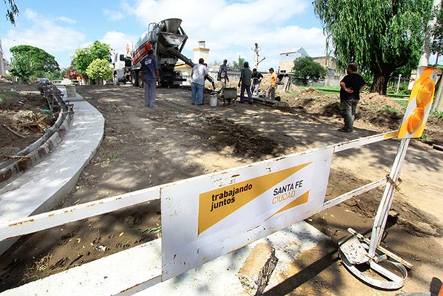 Inauguraron la pavimentación en Juan del Campillo y Facundo Zuviría