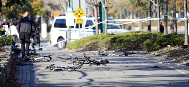Las bicicletas destruidas