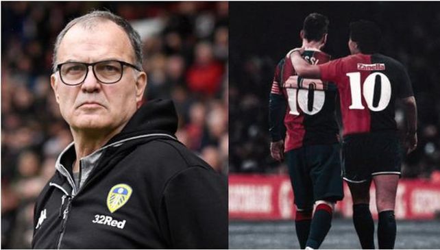 Bielsa: Qué grande el homenaje de Messi uniendo a Diego y a Newells
