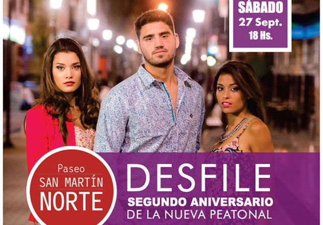 Este sábado habrá un desfile aniversario en San Martín Norte
