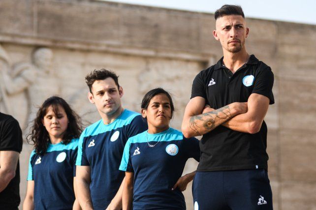 Representación rosarina: Yanina Martínez y Brian Impellizzeri en atletismo