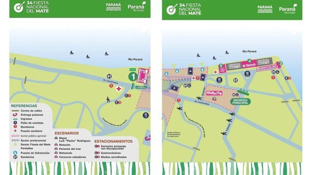 Hoy comienza la Fiesta Nacional del Mate de Paraná con cuatro escenarios