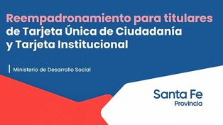 La provincia habilitó un 0800 para titulares de la tarjeta única de ciudadanía e institucional que no realizaron el reempadronamiento