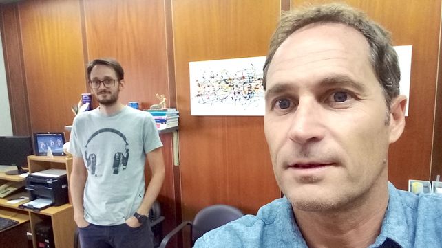 Investigadores. Federico Schaumburg (izquierda) y Claudio Berli (derecha).&nbsp;