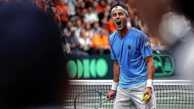 Argentina sacó ventajas en la Copa Davis