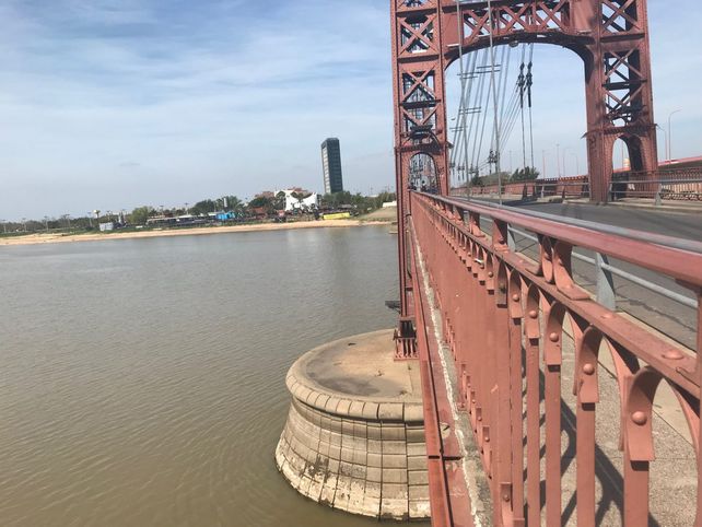 El río Paraná registró su nivel más bajo del año