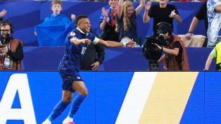Kylian Mbappé marcó dos goles para Francia.