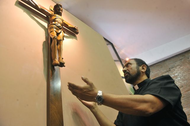El padre Ignacio pidió que se ablanden los corazones armados para reconstruir un país mejor