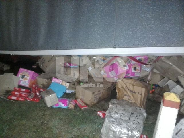 Milagro: choque violento de camiones cargados en la ruta 34