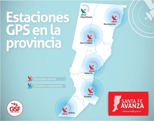 La provincia ya tiene en funcionamiento cinco estaciones permanentes de GPS
