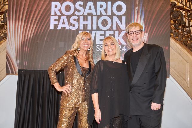 Andrea Cribs, Adriana Constantini y Elio de Angelis.  