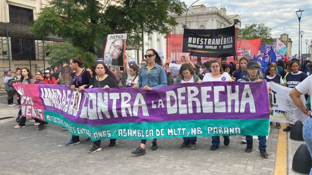 El grito Christe femicida se hizo presente en la marcha Ni Una Menos