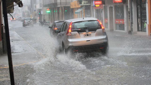Continúa el alerta por lluvias abundantes en Entre Ríos