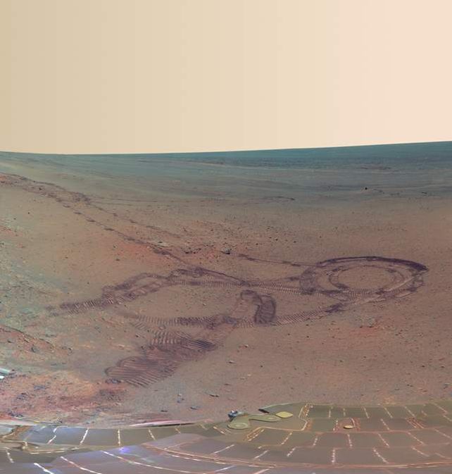 Las impactantes fotos de Marte que mostró la Nasa