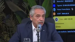 Este domingo Alberto Fernández dio el presente en Hay Algo Ahí, el programa de Tomás Rebord