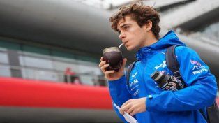 Franco Colapinto estará en la Argentina.