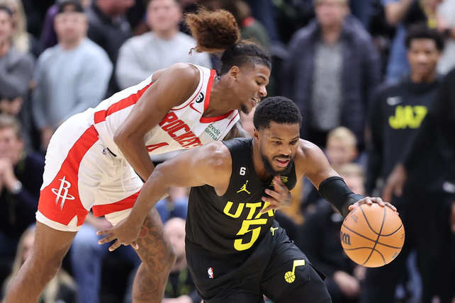 Utah Jazz, sin el cordobés Bolmaro, venció a Houston Rockets