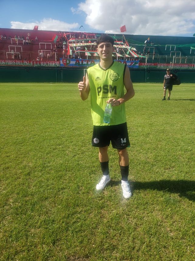 El ex Argentino. Yair Bohnhoff Carrasco ingresó muy bien y fue clave para el gran triunfo de PSM Fútbol en Villa Gobernador Gálvez.&nbsp;