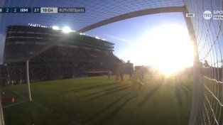 El sol, polémico protagonista del empate que sufrió Unión