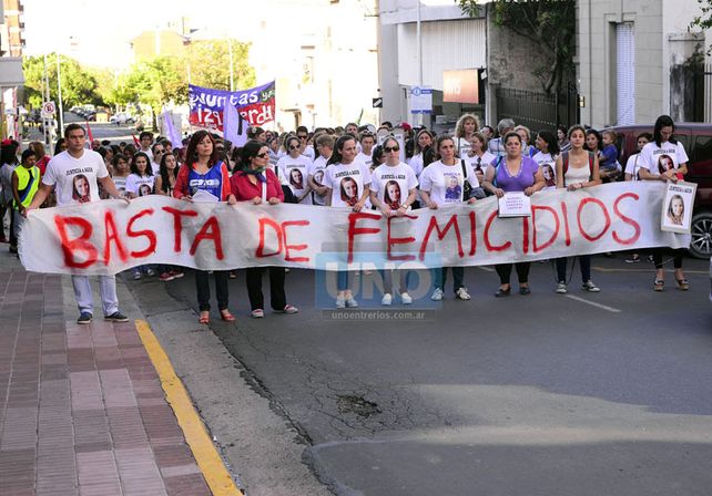 Día de lucha. Se piden medidas para enfrentar la problemática.   Foto UNO/Mateo Oviedo