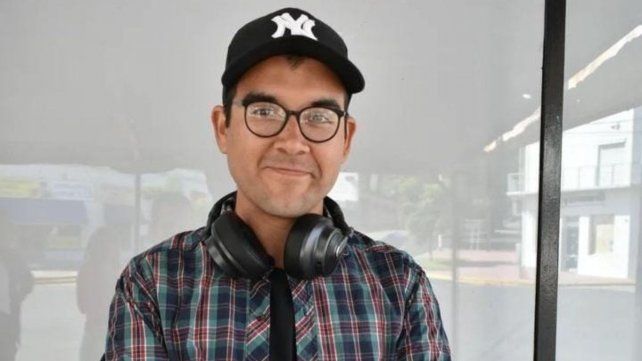 El locutor Maxi Fuentes
