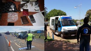 Investigaciones. Un misionero fue arrestado con droga oculta en su auto. Los allanamientos en Chajarí y ciudades correntinas estuvieron a cargo de la Policía provincial y Prefectura.