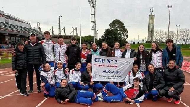 El CEF Nº 3 de Concepción del Uruguay hizo historia en Mar del Plata