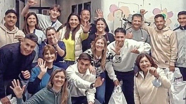 VIDEO: los jugadores de Unión visitaron el Hospital de Niños VIDEO: los jugadores de Unión visitaron el Hospital de Niños