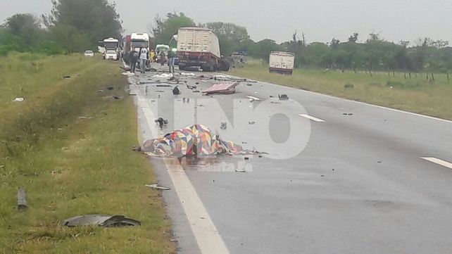 Fatal. Uno de los camioneros