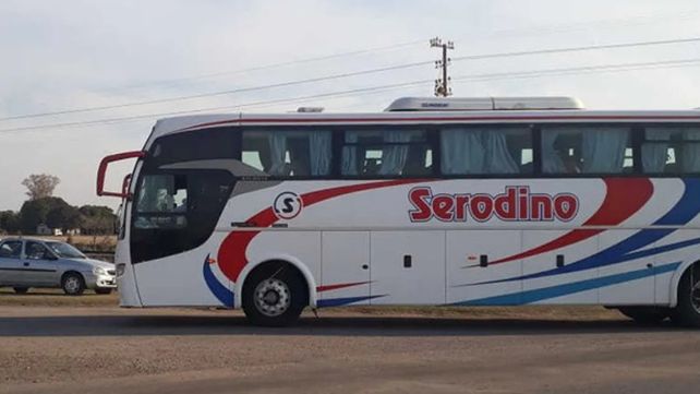 Los coches de la empresa Serodino cumplen servicio pero con choferes contratados.