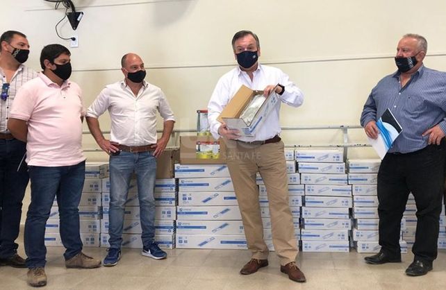 Entrega de luminaria Led