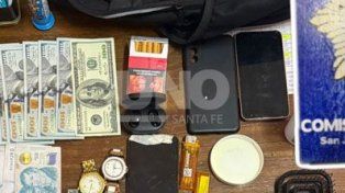 Un hombre quedo detenido por el robo de 4 mil dólares y 500 mil pesos