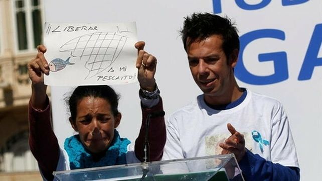 atroz. Los padres de Gabriel cuando lo buscaban por cielo y tierra.