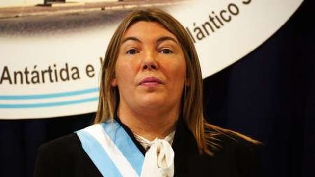 rosana bertone. Gobernadora.