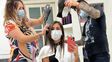 Antonela Roccuzzo fue a la peluquería para hacerse transparencias y fue furor