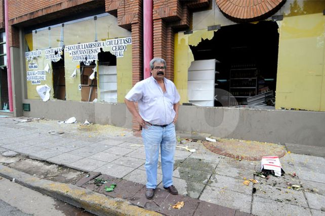 Hay 29 negocios dañados en el paro policial que piden ayuda