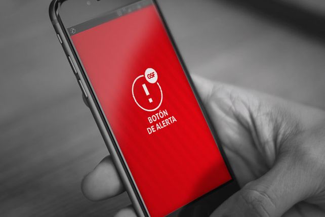 El gobierno desarrolló un Botón de Alerta para dispositivos móviles