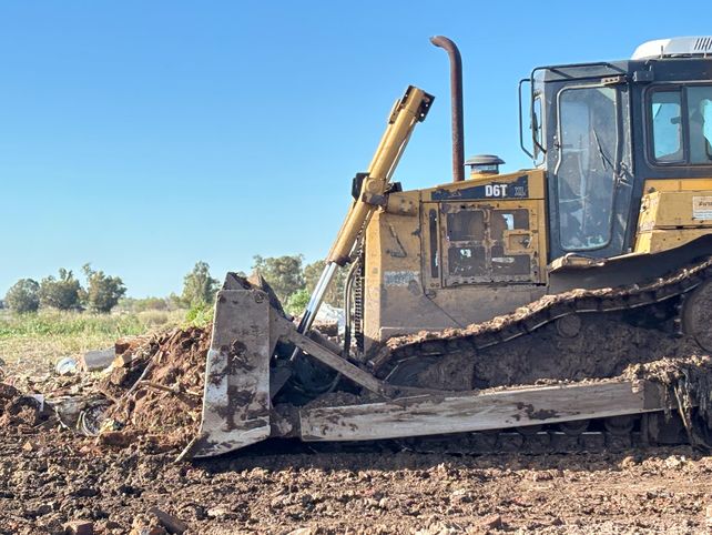 Comenzó el saneamiento del predio del basural a cielo abierto de Venado Tuerto