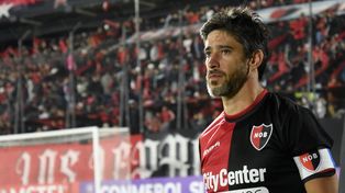 Pablo Pérez estuvo desde el inicio en la presentación de Newells en la Sudamericana ante Blooming.