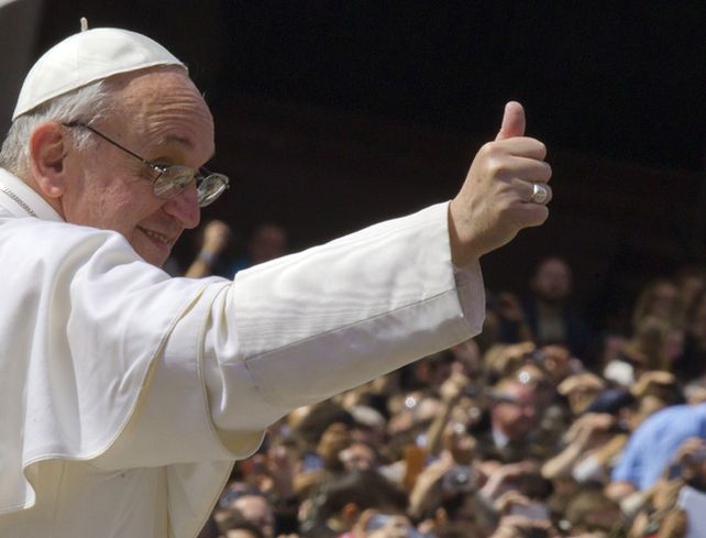 Esta semana se conoció un informe sobre el impacto de Bergoglio en Internet. (Foto: Reuters)