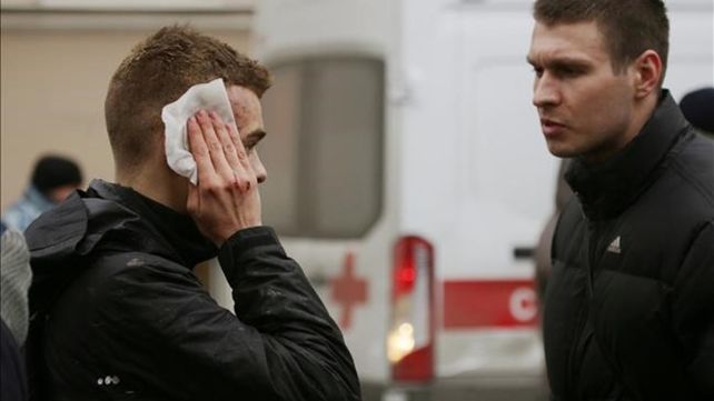 Imágenes de la explosión en el metro de San Petersburgo