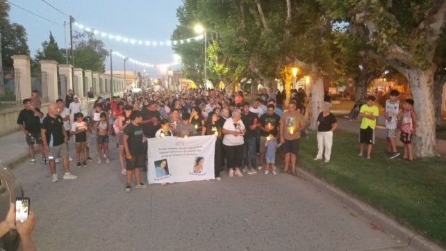 La ciudad de Victoria volvió a ser escenario de una profunda muestra de dolor y reclamo colectivo.