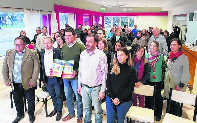 En marcha. Los beneficiarios del programa
