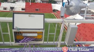 Todo listo para que Unión pueda estrenar su nueva iluminación