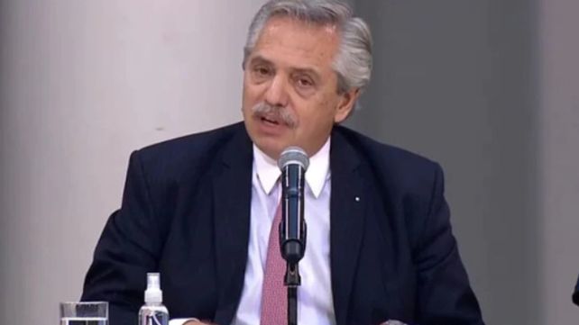 Alberto Fernández volvió a cuestionar a la oposición por el tema retenciones.