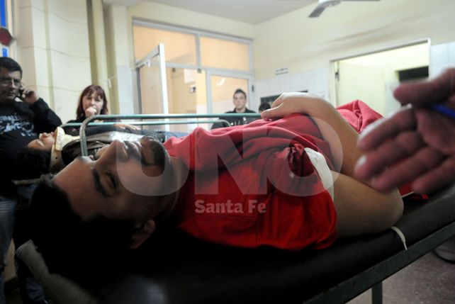 Fernando Felippa resultó herido tras la explosión.