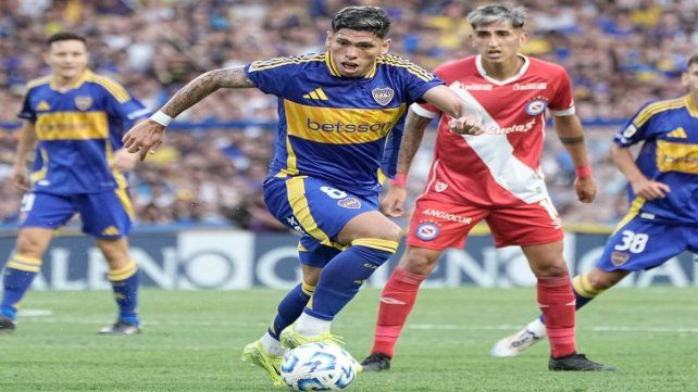Carlos Palacios será titular en Boca para recibir a Huracán.